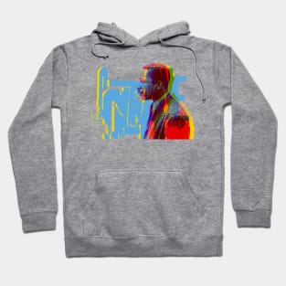 john coltrane typography graphic Hoodie